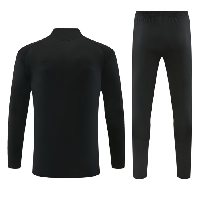 Real Madrid 26/27 Tracksuit - Black/Pink