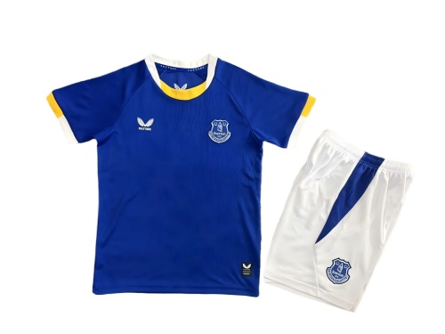 Kids-Everton 26/27 Home Soccer Jersey