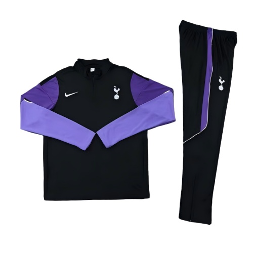 Tottenham 26/27 Tracksuit - Black/Purple
