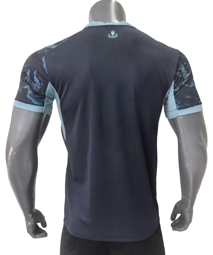 Marseilles 26/27 Away Black/Blue Jersey(Player)