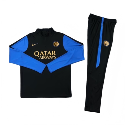 Inter Milan 26/27 Tracksuit - Black/Blue/Golden