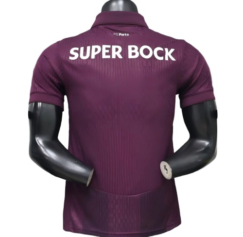 Porto 26/27 Away Dark Red Soccer Jersey(Player)