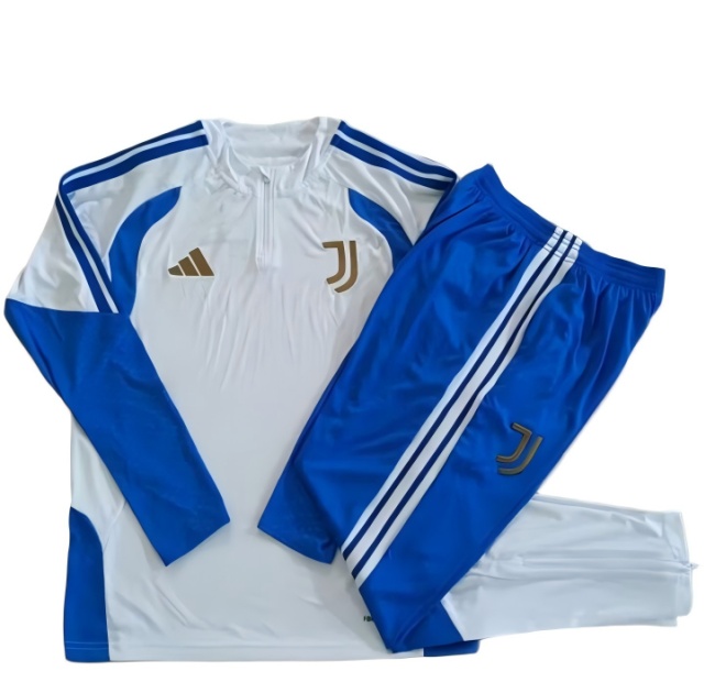 Juventus 26/27 Tracksuit - White/Blue