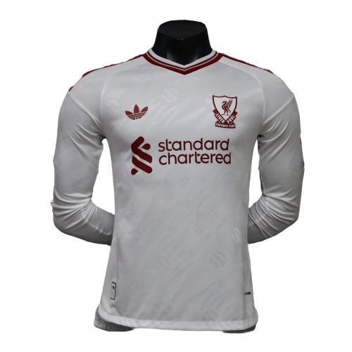 Liverpool 26/27 Away White Leaked LongJersey(Player)