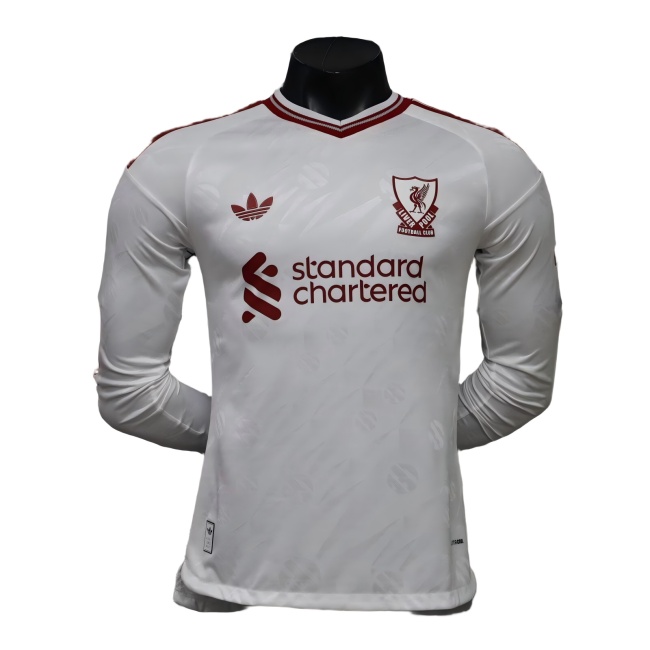 Liverpool 26/27 Away White Leaked LongJersey(Player)
