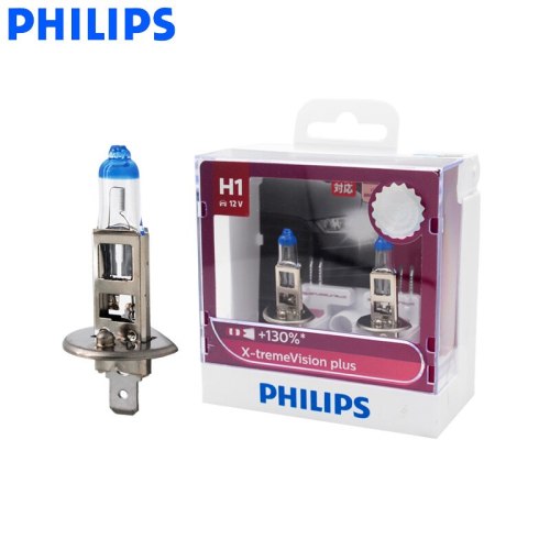 philips x treme vision plus h1 h4 h7 9003 12v xenon bright white light auto halogen