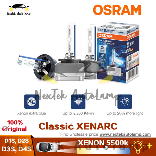 Osram D1s D2s D3s D4s Cbi Xenon Hid Cool Blue Intense 12v 35w Car Xenon  Headlight 5500k Extra Blue White Light, 1x - Car Headlight Bulbs(xenon) -  AliExpress