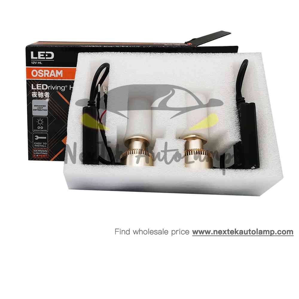 Osram Ledriving H7 Led H4 H8 H11 H1 H16 9005 Hb3 9006 Hb4 9012 Hir2 Ampoules  LED pour voitures 6000k Phare automatique Lampes supérieures Turbo