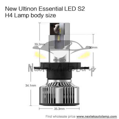 Philips New Ultinon Essential LED S2 H1 H4 H7 H11 HB3/HB4 HIR2 Headlight  Fog Lamp