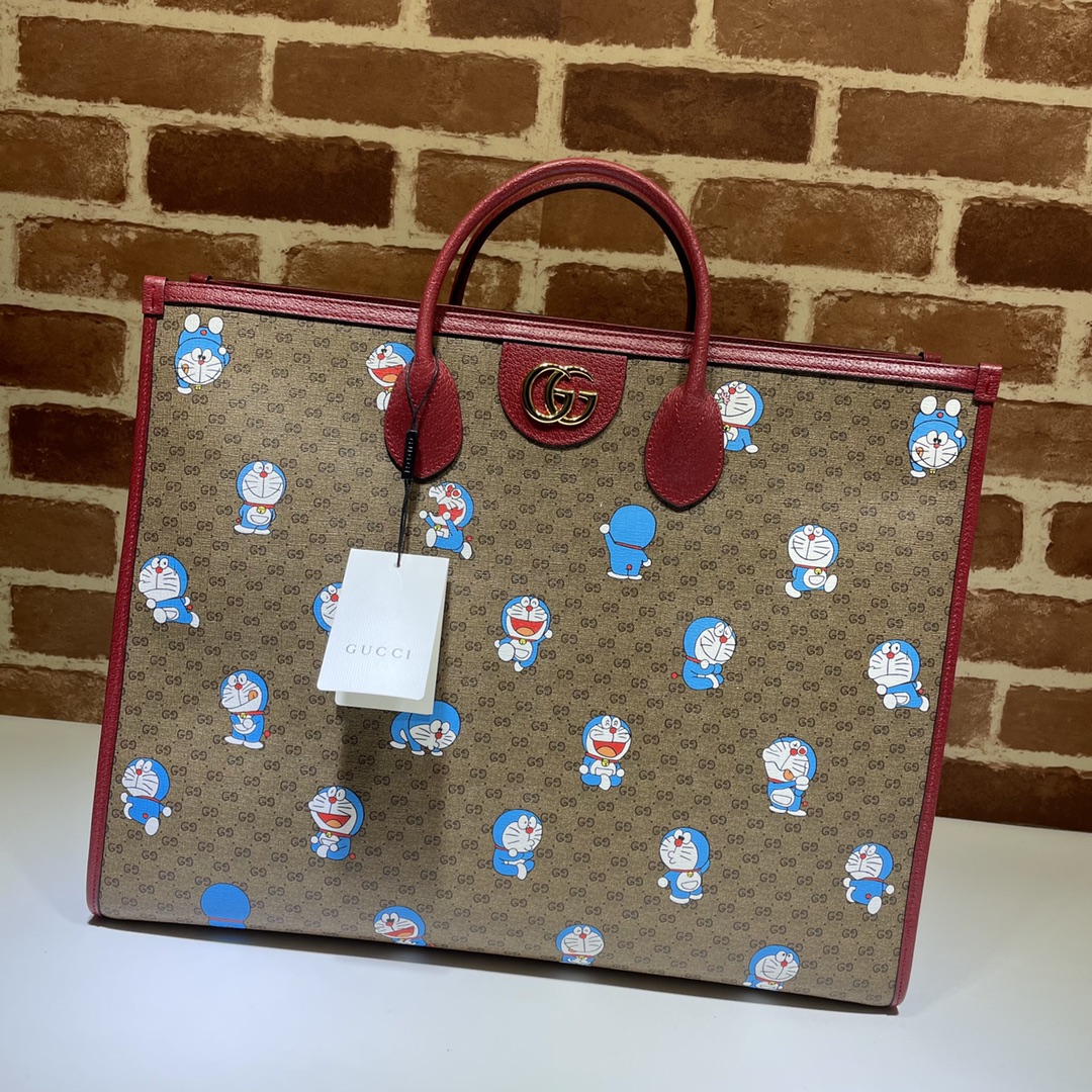 Doraemon x Gucci large tote bag 653952