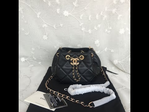 CHANEL DRAWSTRING BAG AS1801