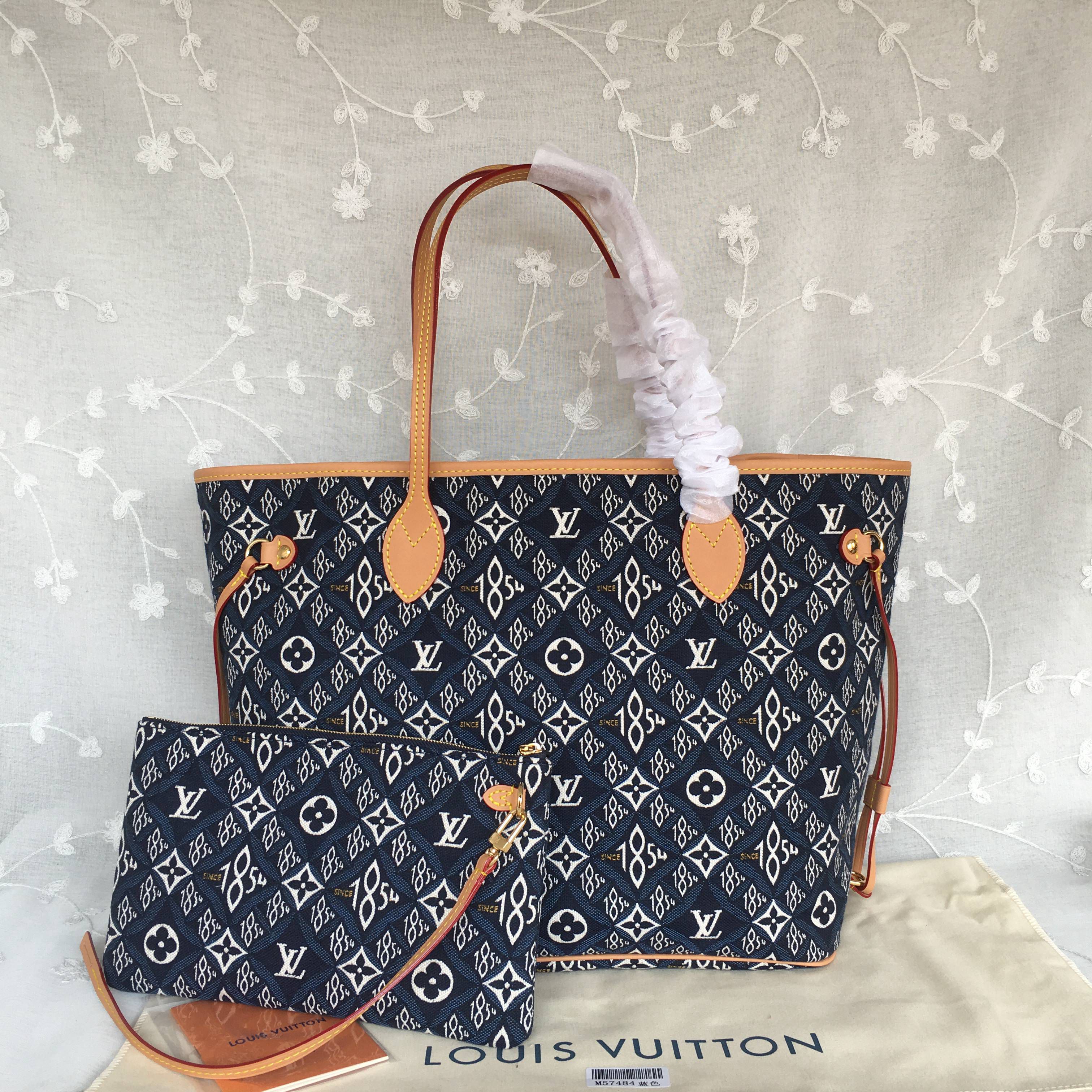 LV SINCE 1854 NEVERFULL MM M57484  