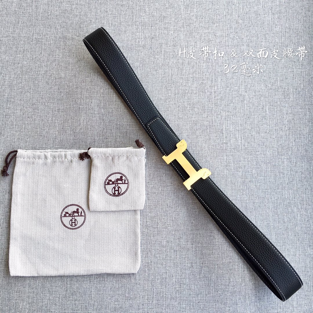 Hermes belt 3.2CM
