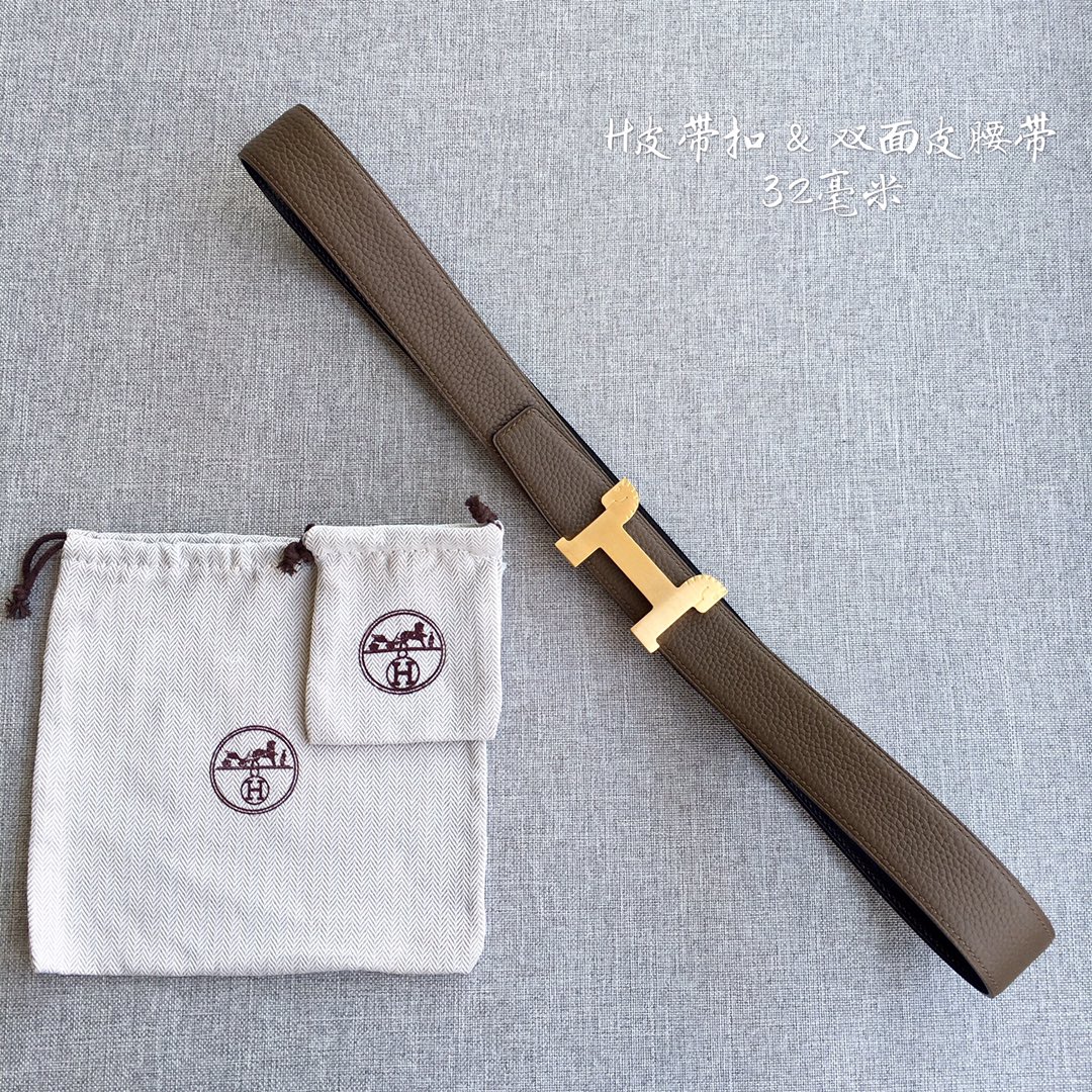 Hermes belt 3.2CM