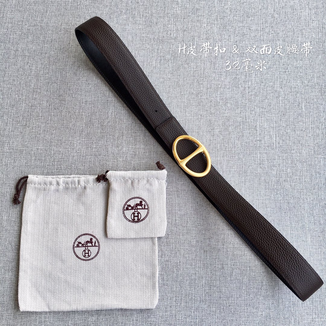 Hermes belt 3.2CM