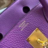Hermes Birkin purple togo lether Top quality 35 cm