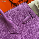 Hermes Birkin purple togo lether Top quality 35 cm