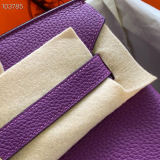 Hermes Birkin purple togo lether Top quality 35 cm