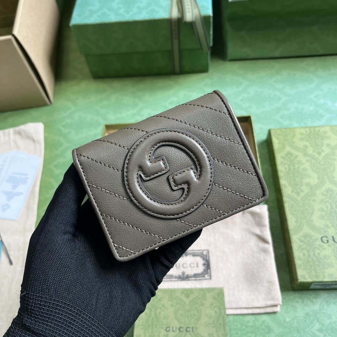 Portafoglio GG 760317 8.5x 11x 3cm