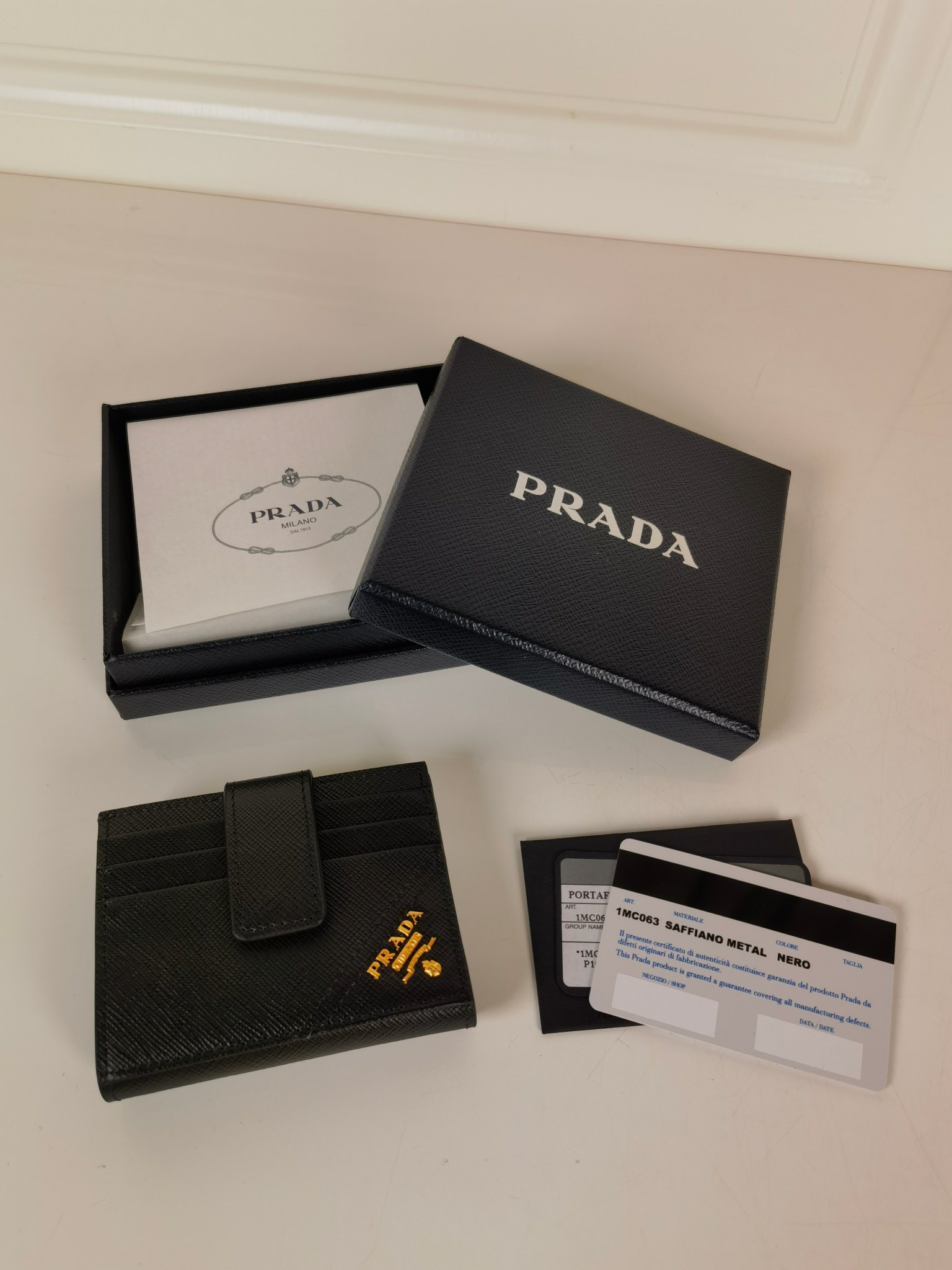 Prada Portafoglio 2MC063 10×8cm