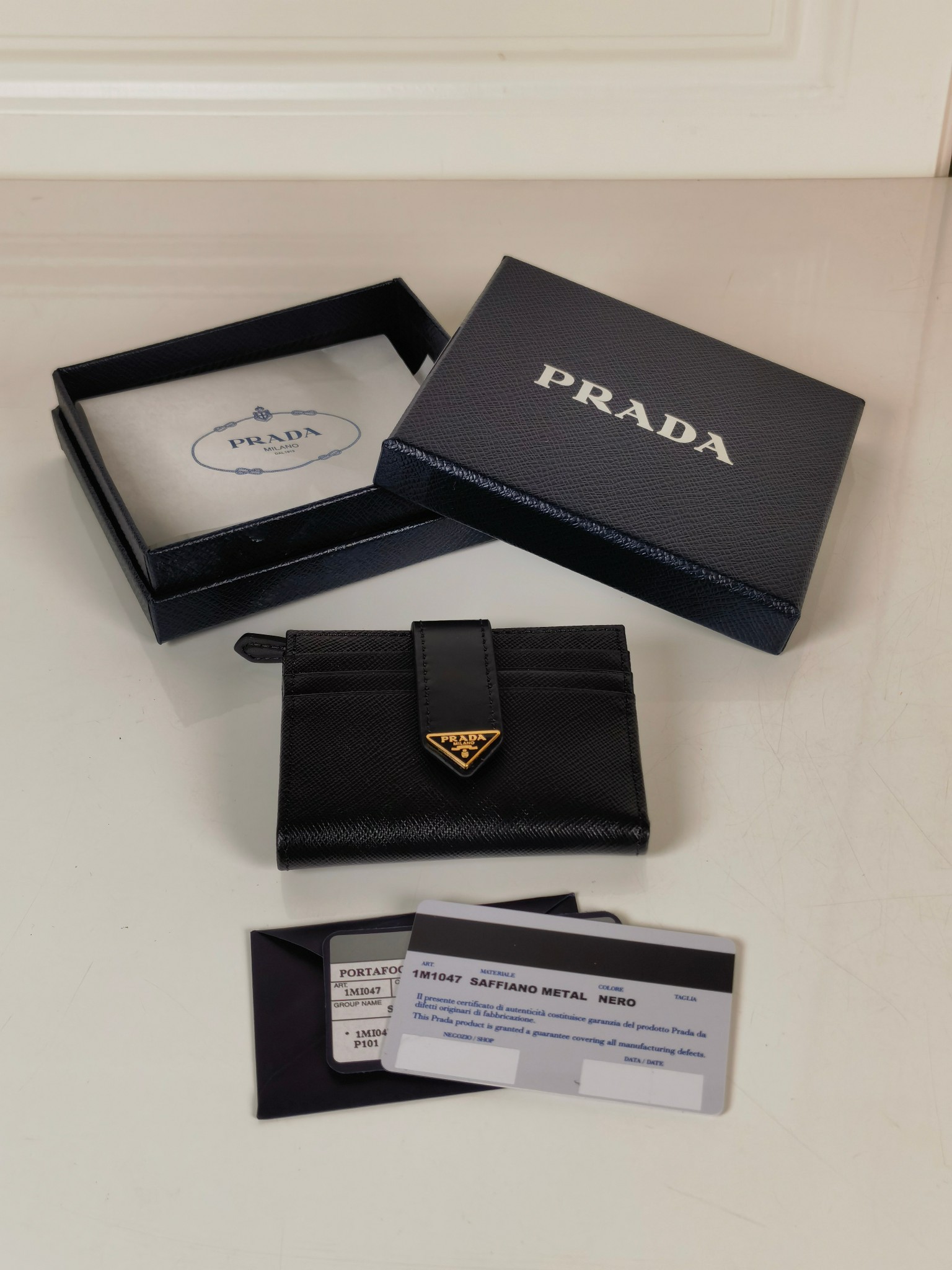 Prada Portafoglio 1ML047 8×10cm
