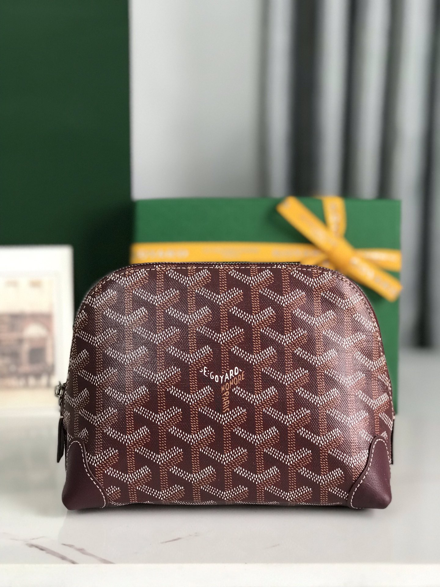 GOYARD Vendome Pouch 020232 17.5x14x6.5cm