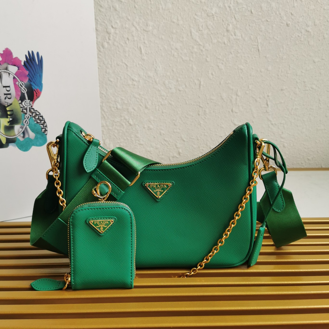 Prada 1BH204 22x18x 6,5cm