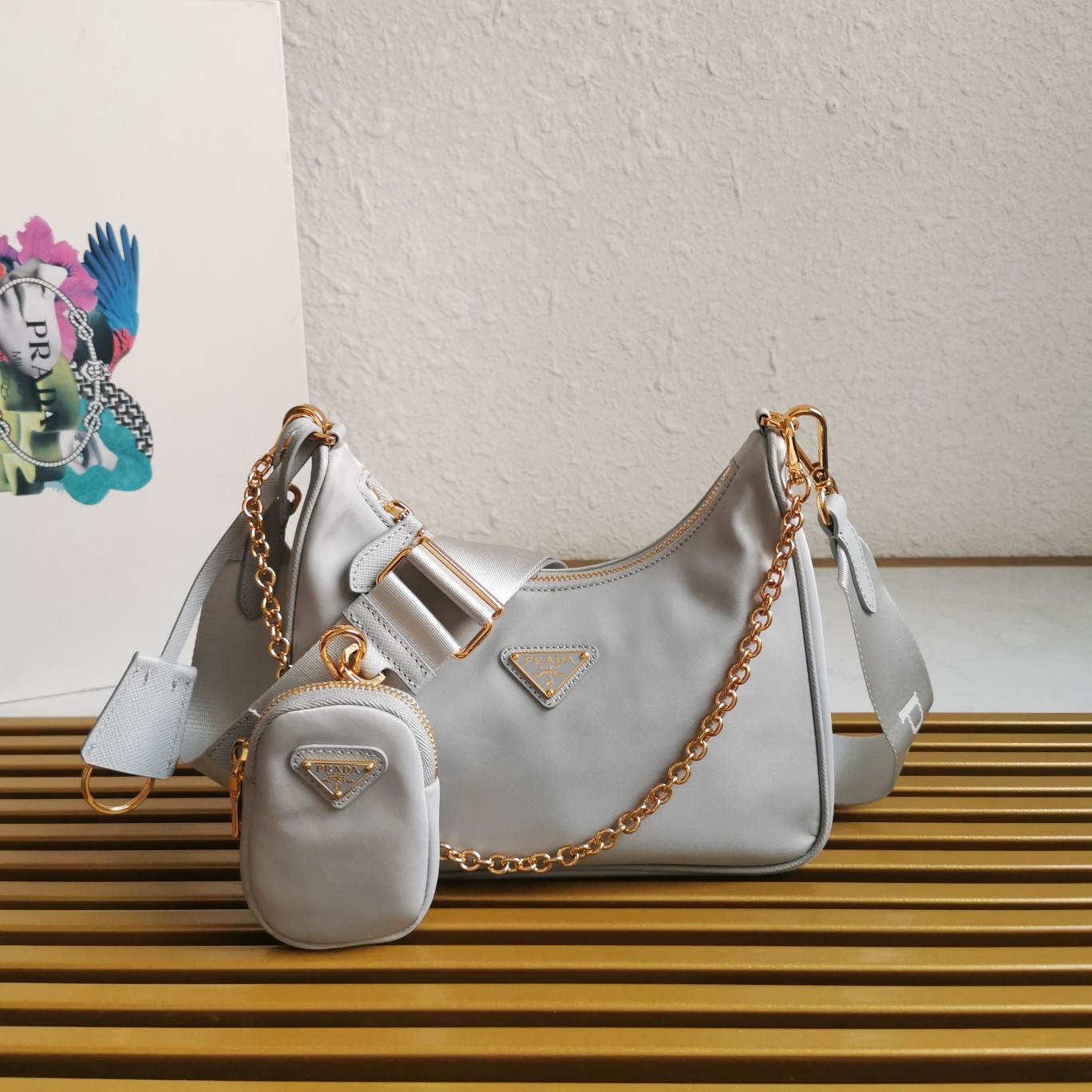 Prada Hobo 1BH204 22x12x6cm