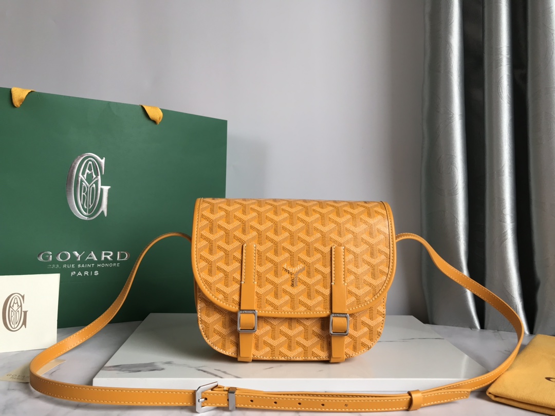 GOYARD Belvédère 098049 21.5×13.5×9Cm