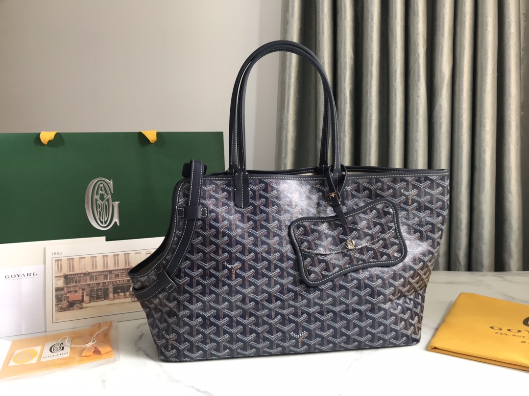 GOYARD Chien Gris & Pocket 020217 27 x 15 x 33.5 cm