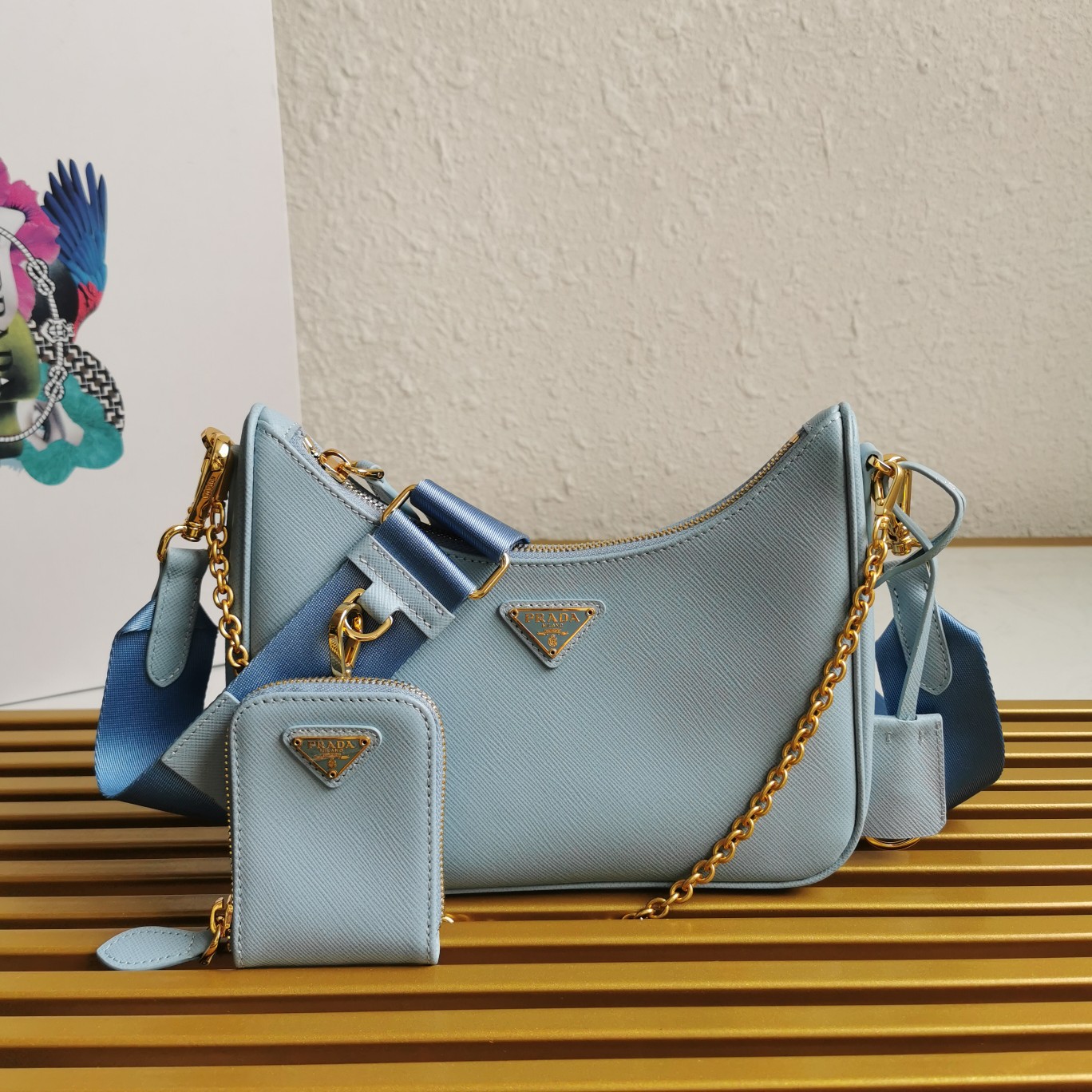 Prada 1BH204 22x18x 6,5cm