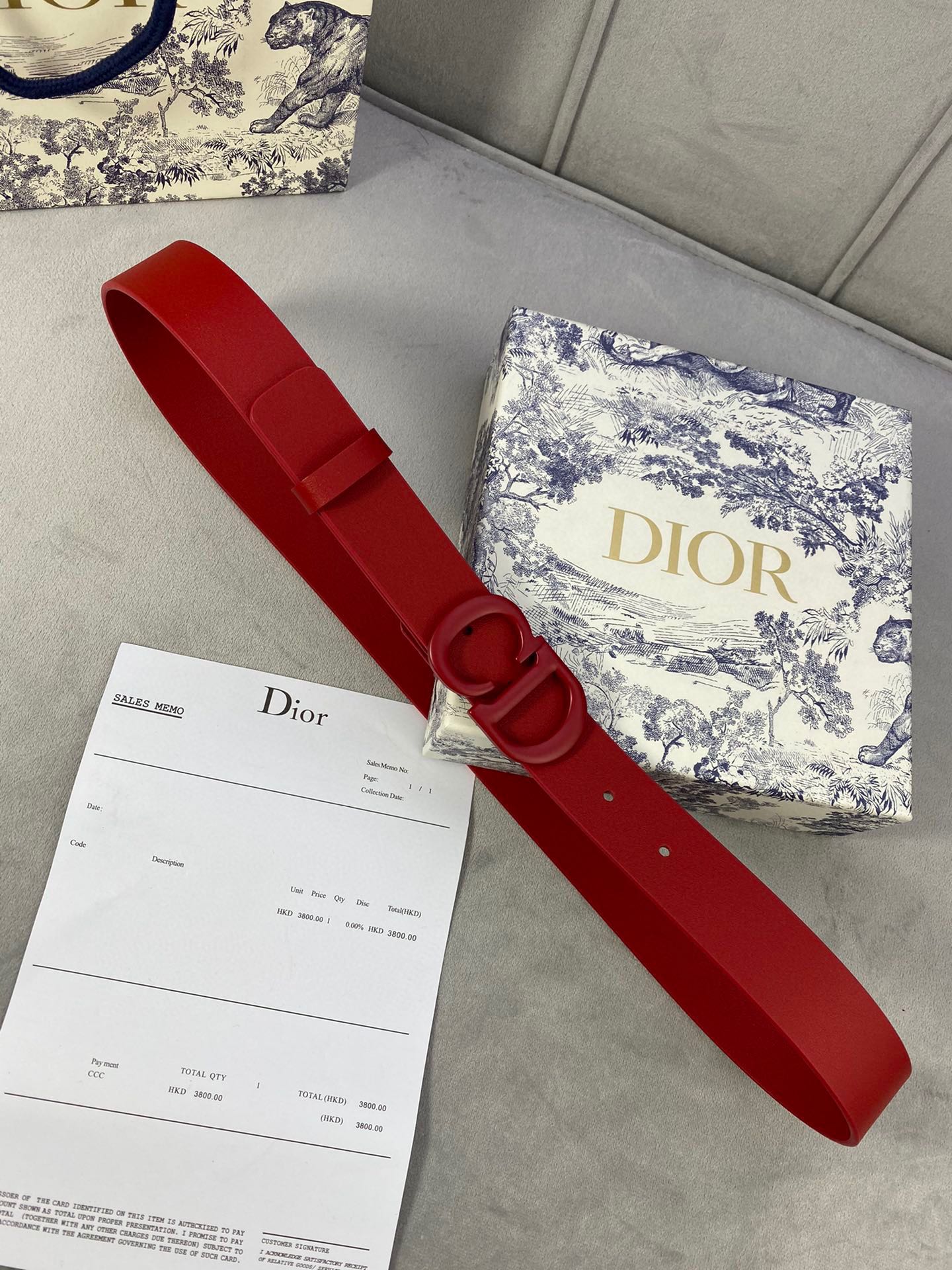 Cintura Dior 3.0cm