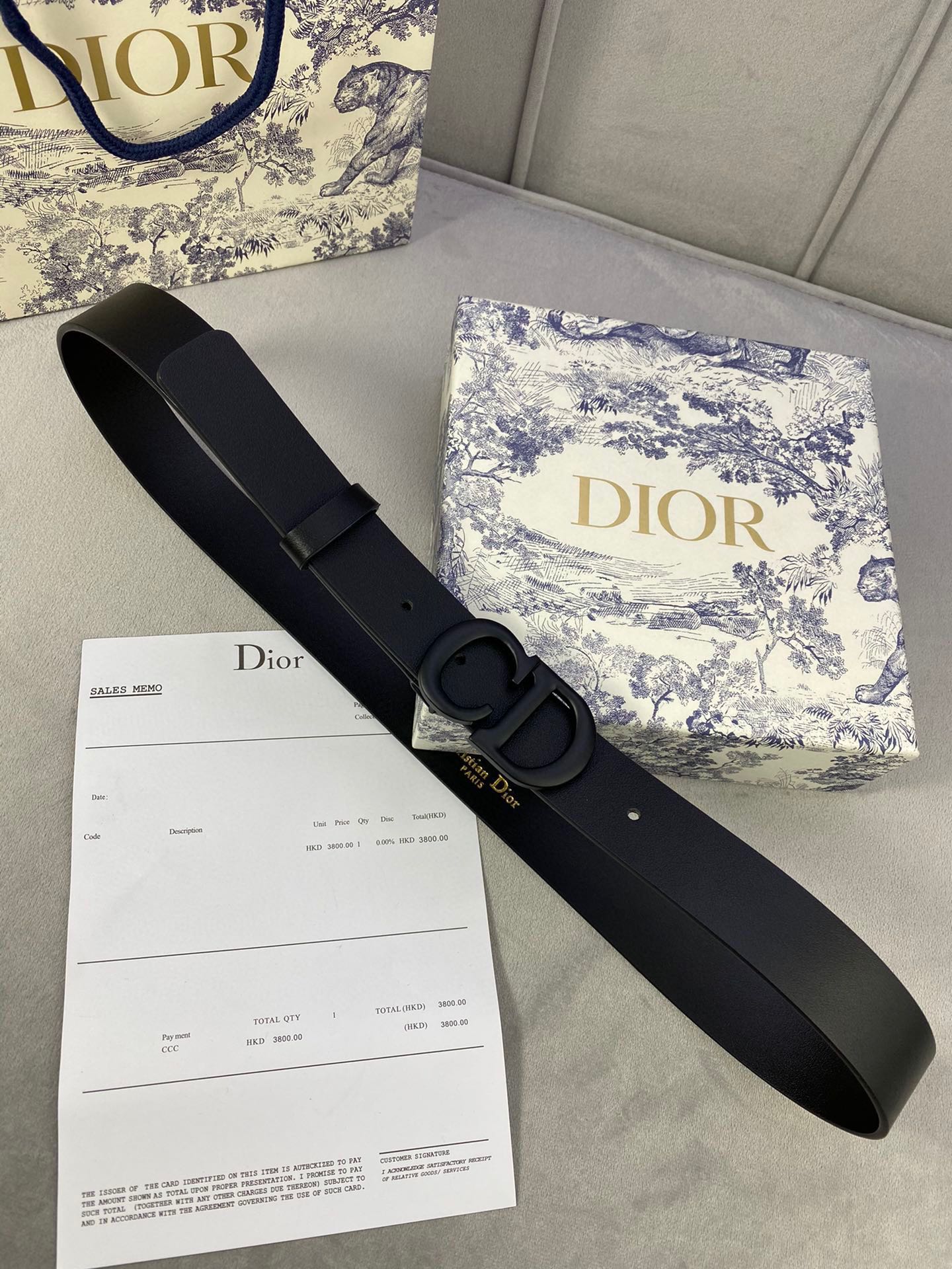 Cintura Dior 3.0cm