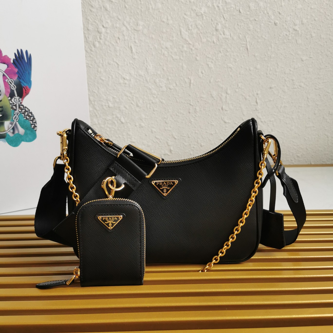 Prada 1BH204 22x18x 6,5cm