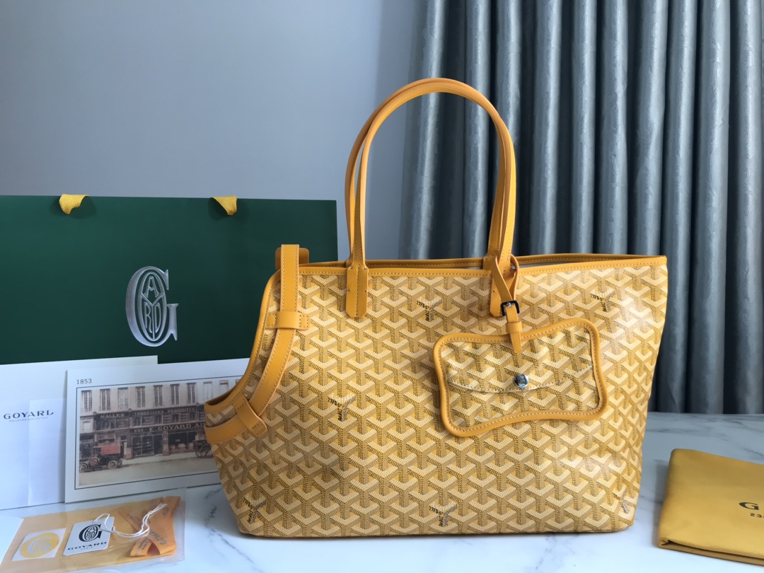 GOYARD Chien Gris & Pocket 020217 27 x 15 x 33.5 cm