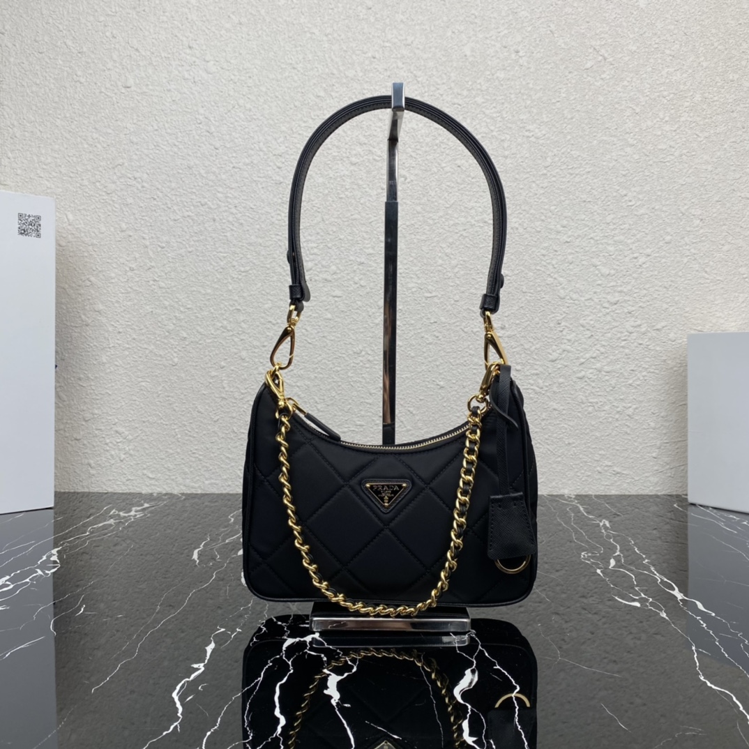 Prada Hobo 1BC204 23x 16x 6.5cm
