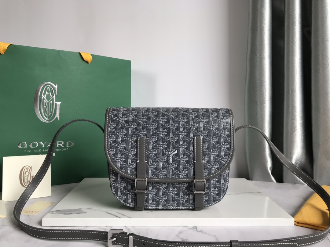 GOYARD Belvédère 098049 21.5×13.5×9Cm