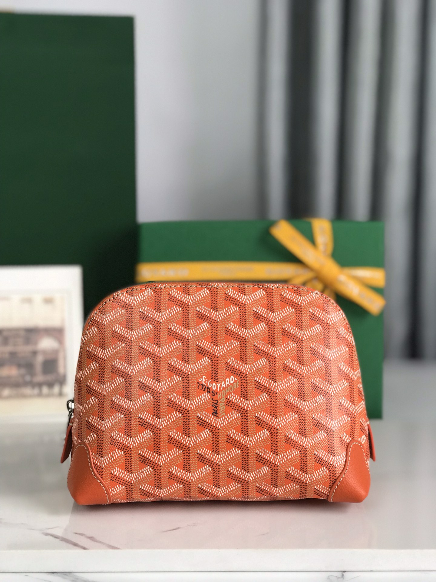 GOYARD Vendome Pouch 020232 17.5x14x6.5cm