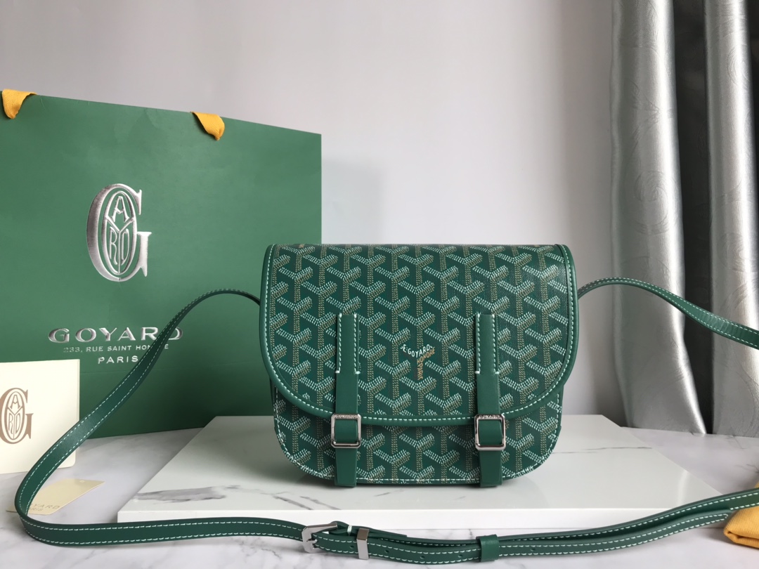GOYARD Belvédère 020098 22×17×9.5Cm