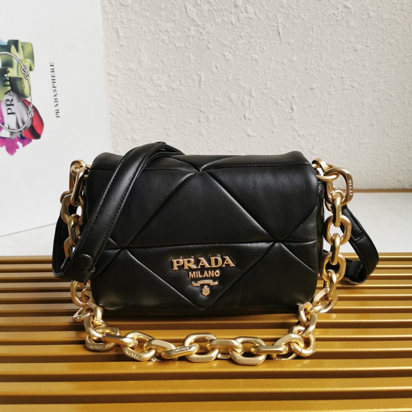 Prada 1BD292A 21x 15x 6.5cm