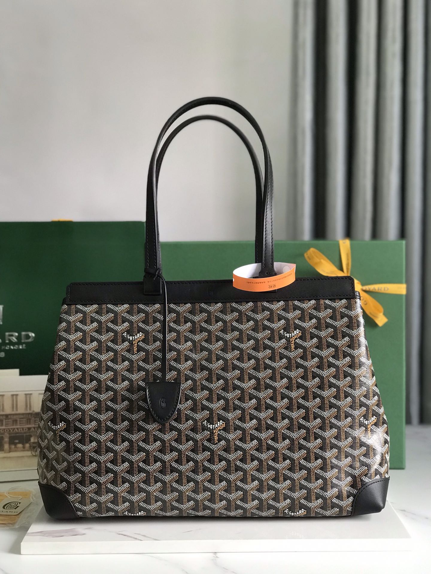 GOYARD Tote Bellechasse Biaude 020161 36x15x27cm