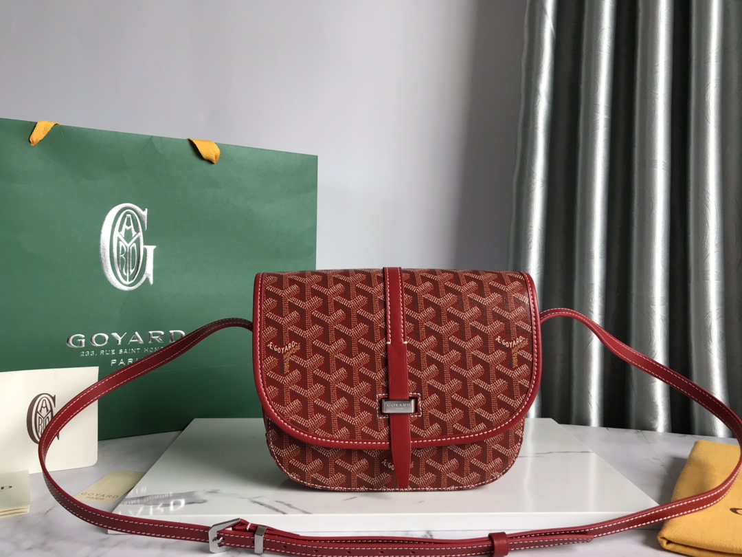 GOYARD Belvédère 020198 21x16x6Cm