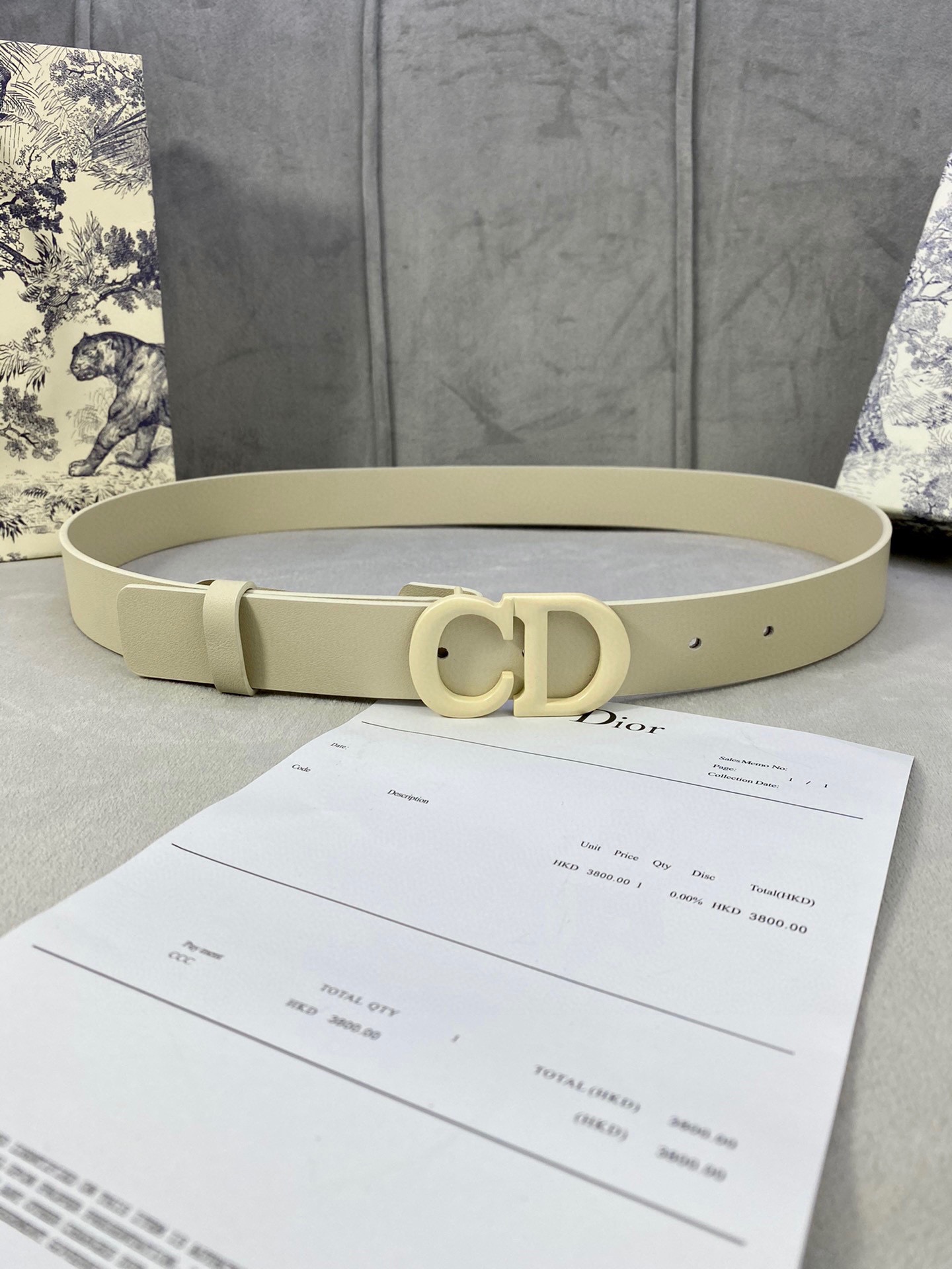 Cintura Dior 3.0cm