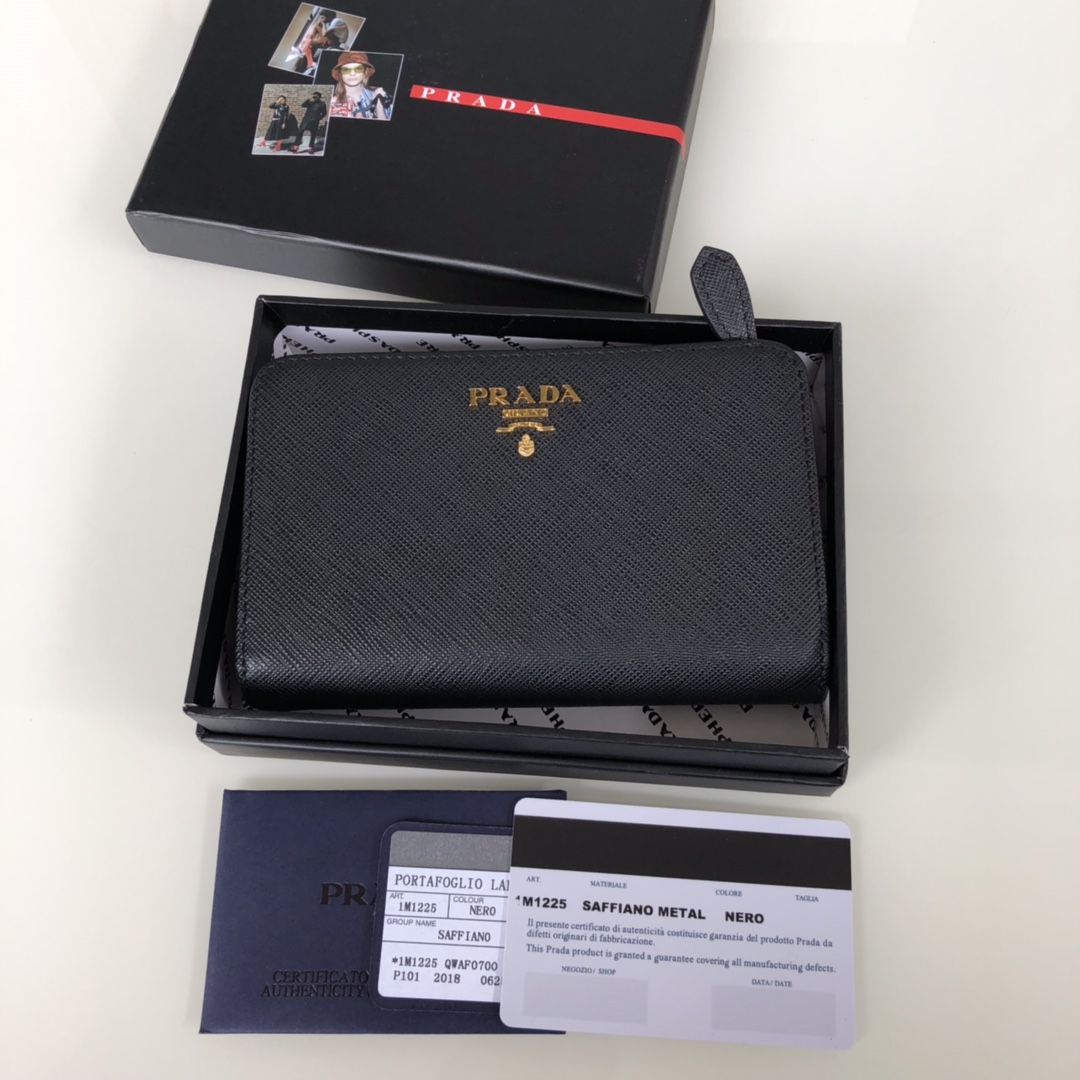 Prada Portafoglio 1M1225 14x9.5cm
