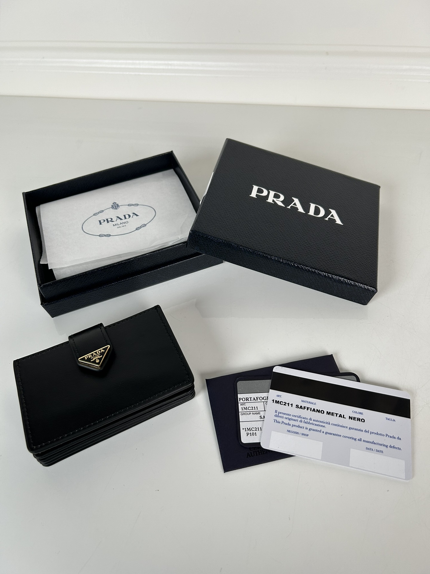 Prada Portafoglio 1MC211 6.5×10cm