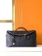 Borsa grande da viaggio in pelle trapuntata 736009 56x50x19cm
