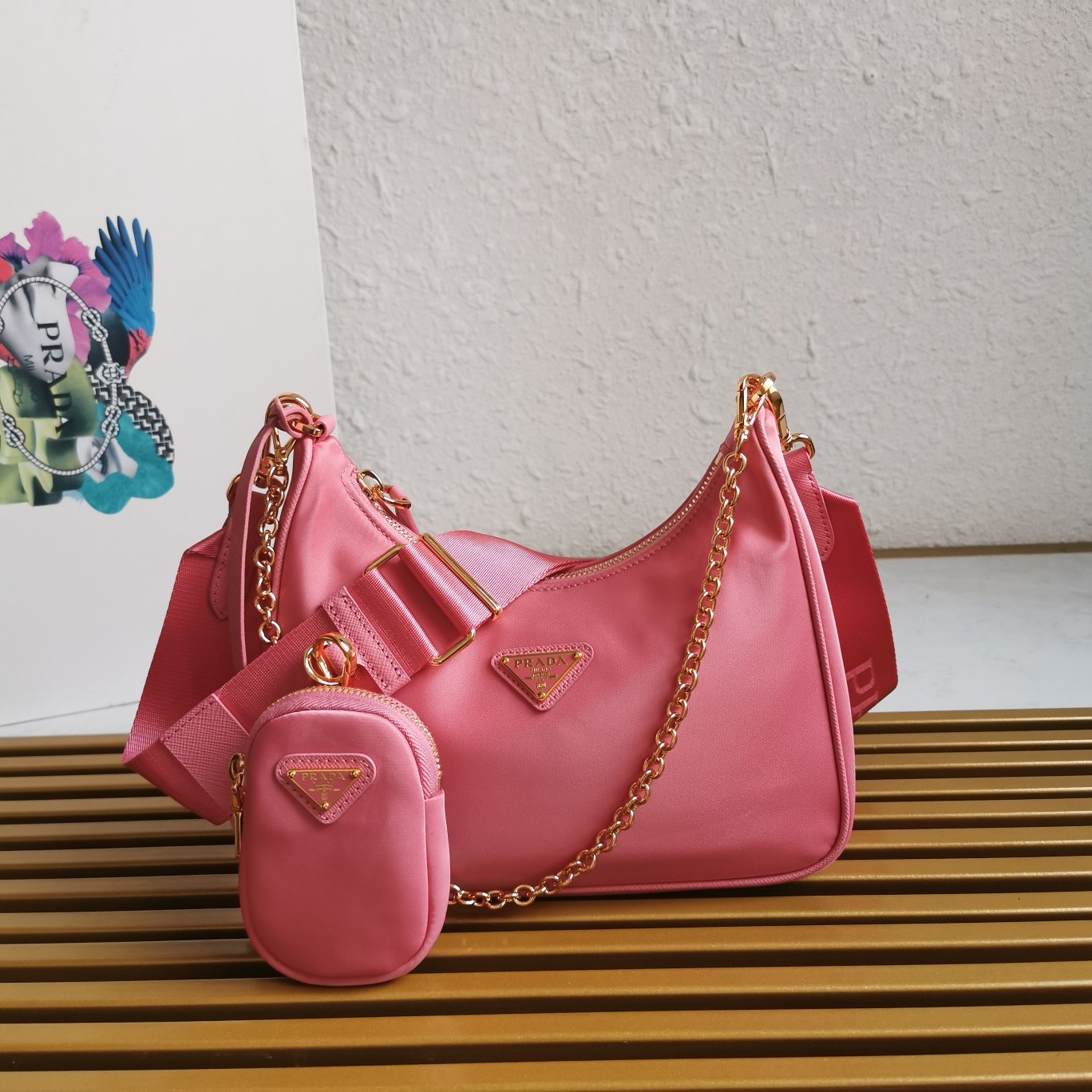 Prada Hobo 1BH204 22x12x6cm