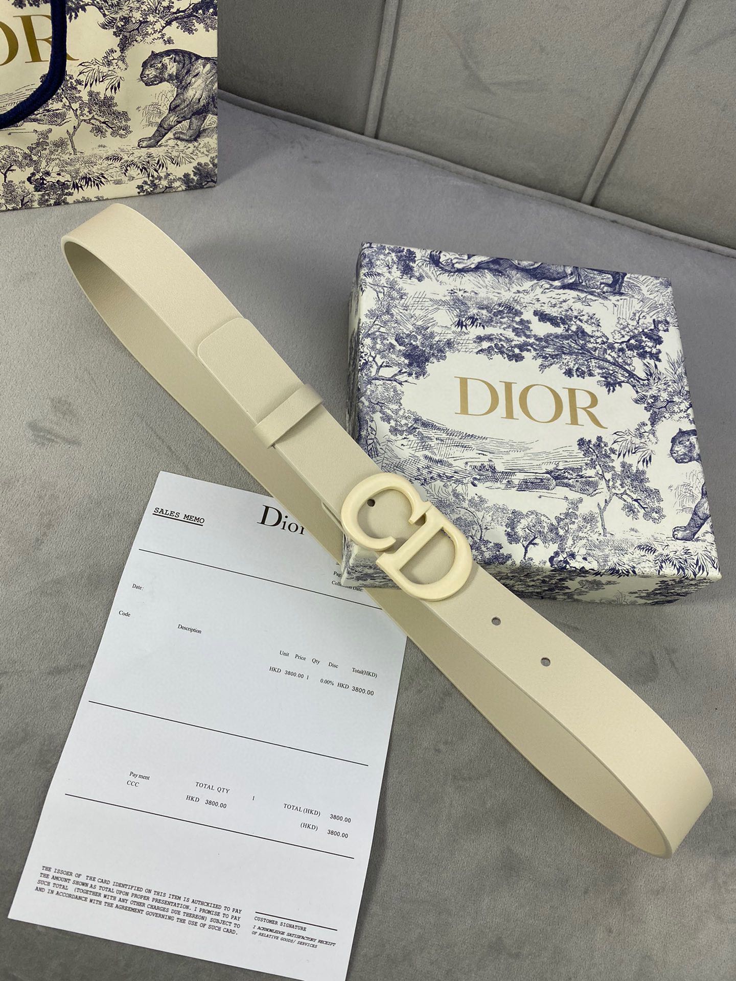 Cintura Dior 3.0cm