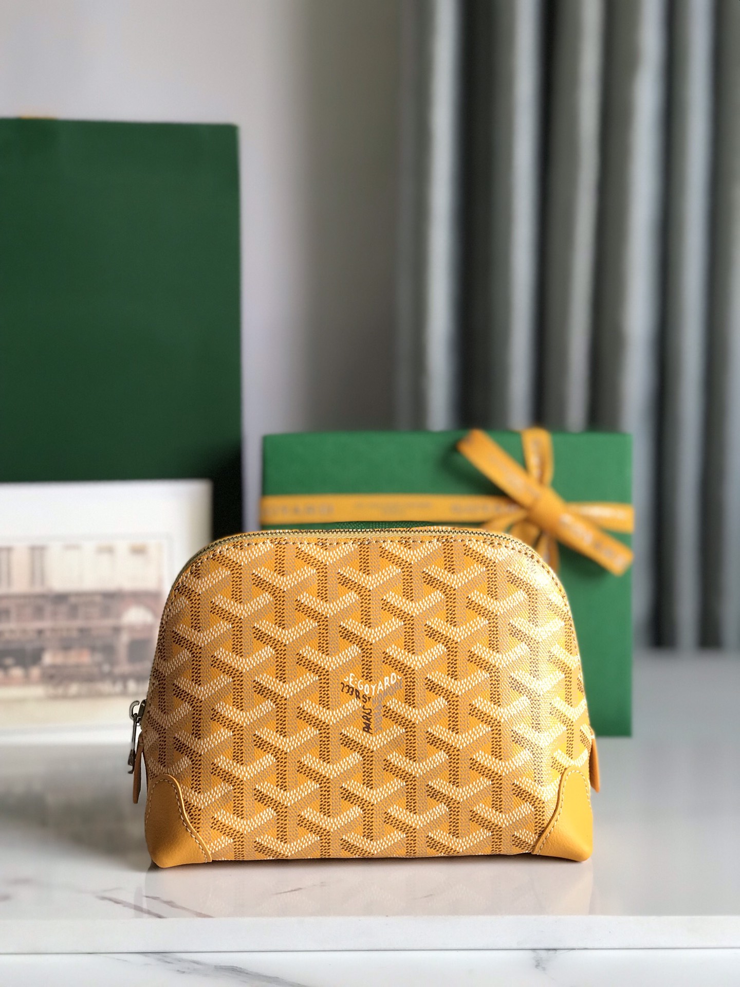 GOYARD Vendome Pouch 020232 17.5x14x6.5cm