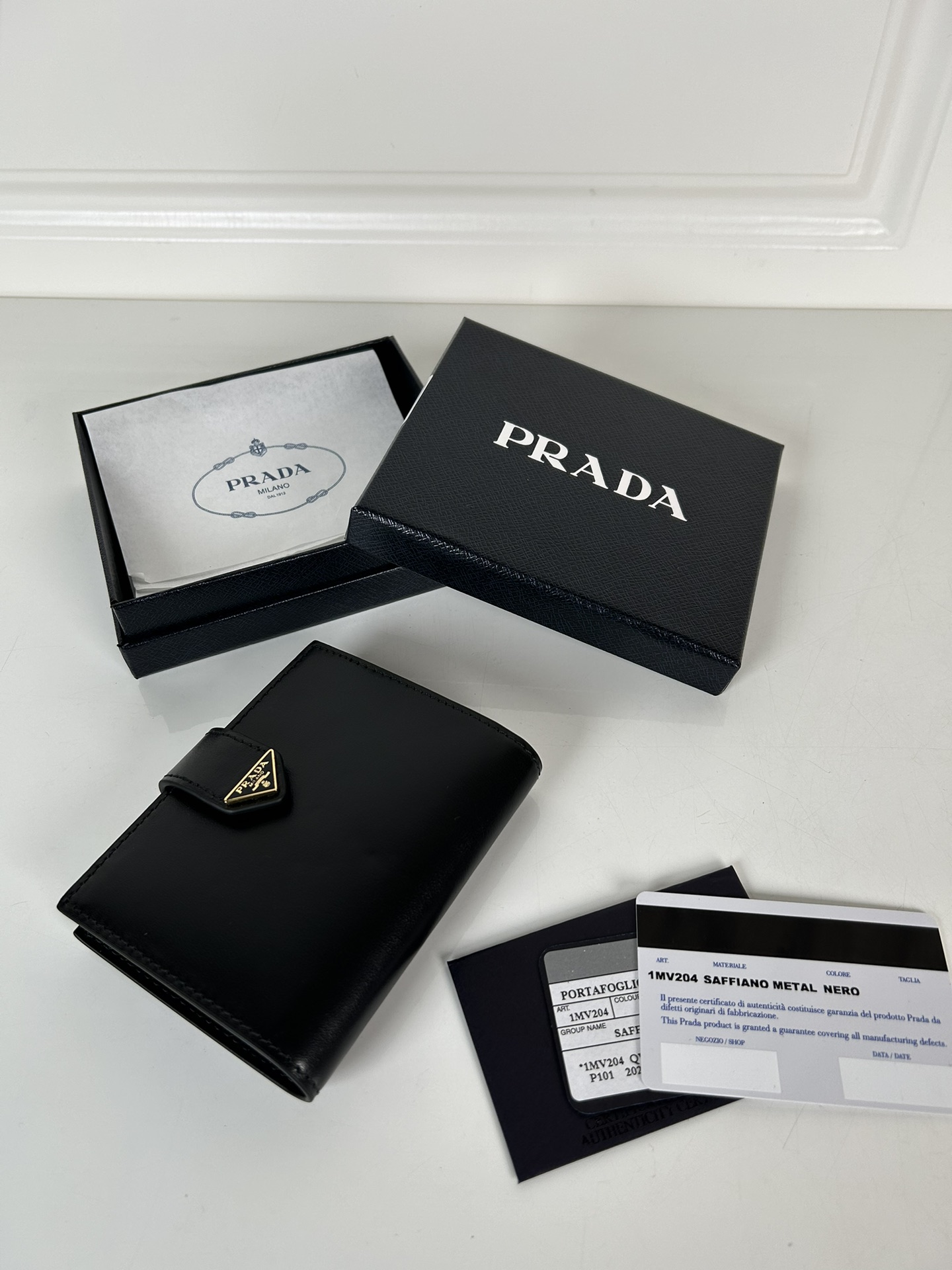 Prada Portafoglio 1MV204 11.2×8.5cm